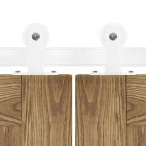 Weiss Doppel SMART-Hamak (mit Soft-Close)