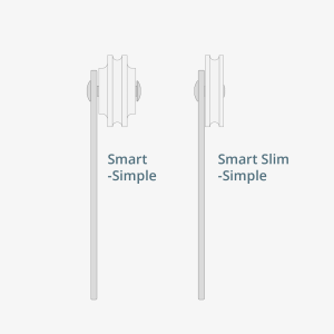 Alternative view of SMART-Slim-System (für dünne Türen)