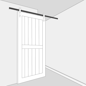 Seitliches Montageset für Smart-Führungsschiene